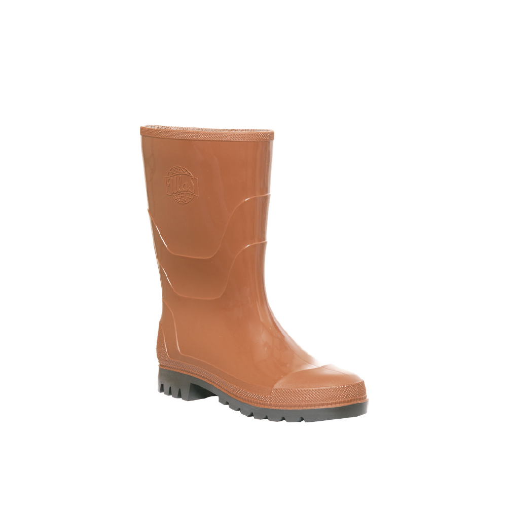 Ulaş 302-P Pvc Çizme Kahve KIsa